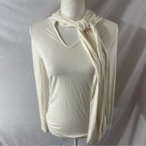 J.Crew 365 Tie Neck Blouse top Modal